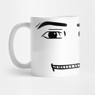 Roblox Man Face - Smile Face Mug